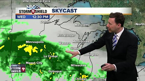 Michael Fish's NBC26 weather forecast