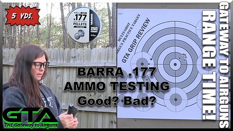 GTA RANGE TIME – Barra Pellet Test - Gateway to Airguns Airgun Review