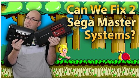 From Trash to Treasure? Trying to Restore a Sega Master System & Master System 2