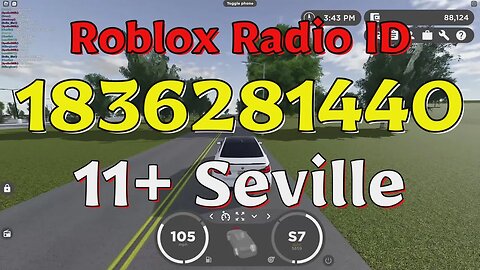 Seville Roblox Radio Codes/IDs