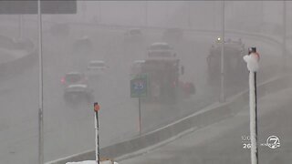 Heavy snow causes traffic issues across Denver area, mountains