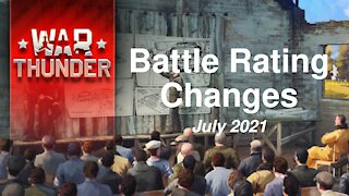 July 2021 BR Changes [War Thunder]