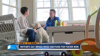 Mother's Day brings mixed emotions for foster mom