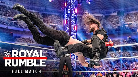 FULL MATCH — Roman Reigns vs. Seth _Freakin_ Rollins — Universal Title Match_ Royal Rumble 2022