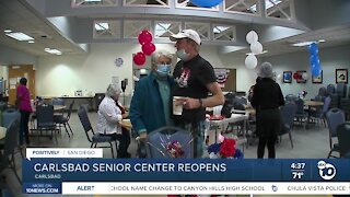 Carlsbad Senior Center Reopens
