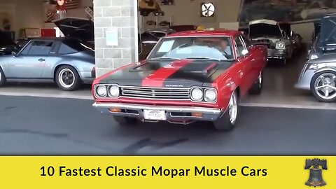 10 Fastest Classic Mopar Muscle Cars