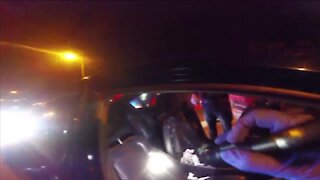 East Cleveland police officer placed on leave; body camera video shows him stepping on suspect