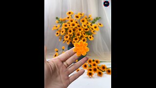 Flowers Craft | Easy Flowers bouquet Craft Tutorial @Adyscraftclub