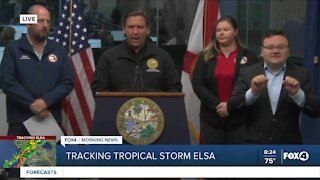 Gov. DeSantis provides state update from Tropical Storm Elsa
