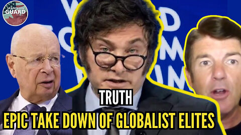Argentina's President Javier Milei Won't Be Invited Back by WEF Globalist Elites: SOG CLIP