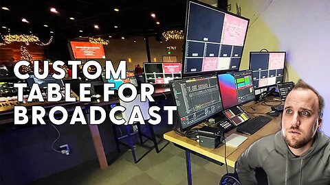 Worship Techbooth Makeover | Broadcast Audio Table, Virtual Sound Check, Choir Mics