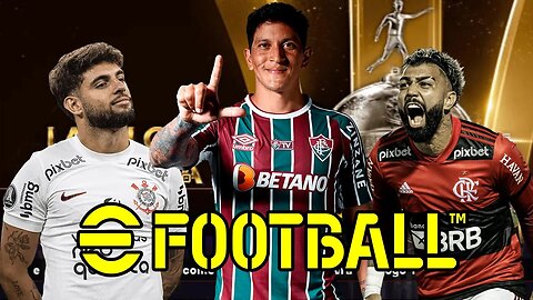 EFOOTBALL 2024 PPSSPP ANDROID SULAMERICANO ELENCO 100% ATUALIZADO