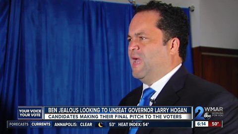 Ben Jealous looking to unseat Governor Larry Hogan