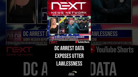 DC Arrest Data Exposes Utter Lawlessness #shorts