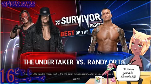 Undertaker VS Randy Orton in WWE 2K22 PC