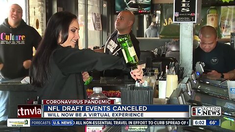 NFL Draft cancelled in Las Vegas; businesses react
