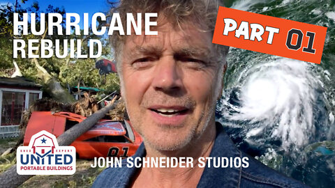 John Schneider rebuilds with United Portable Buildings after Hurricane IDA