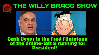 Cenk Uygur is the Fred Flintstone of the online-left & running for President!