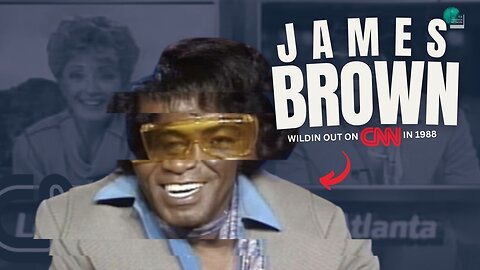 JAMES BROWN WILDIN OUT ON THE NEWS IN 1988