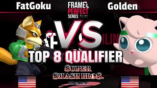 FPS3 Online Top 8 Qualifier - EGtv | FatGoku (Fox) vs. Golden (Jigglypuff) - Smash Melee