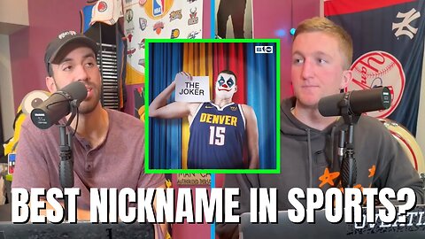WHO HAS THE BEST NICKNAME IN SPORTS?