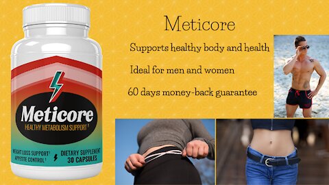 Meticore - Lose weight quickly and naturally