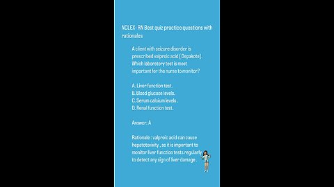 NCLEX-RN Professional standard quiz practice questions with rationals