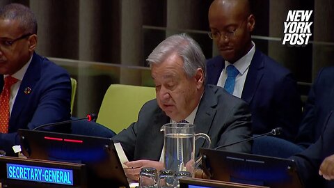 UN Secretary General: Israeli airstrike on Gaza aid workers 'unconscionable'