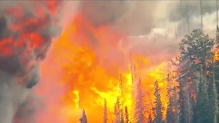 Several wildfires burning across Colorado Friday