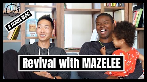 WE ARE ON A HOLY GHOST MISSION!!! | REVIVAL WITH @MAZELEE | A TRAVEL VLOG