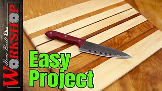 New to Woodworking? Build a Cutting Board | How to make a Cutting Board