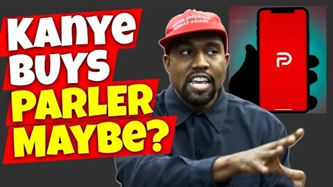 Ye (formerly known as Kayne West) Buys Candace Owens's Husband's Company Parler. Maybe?