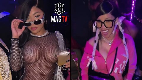 GYATT! Cardi B's Sister Hennessy Shuts The Club Down While Outside Wit Sis! 😛