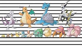 Pokemon Size Comparison