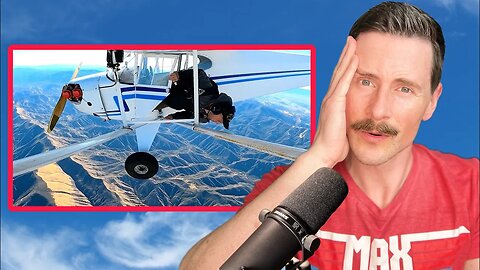 Thunderbird Pilot Reacts to YouTuber Crashing Plane on Purpose