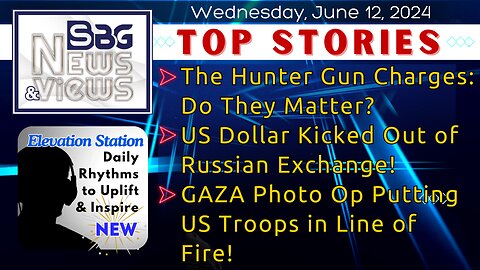 Hunter Gun Charges: Do They Matter? | Russia Ditches US Dollar | US Troops at Risk in Photo Op