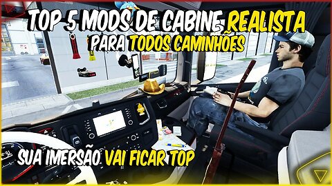 TOP 5 MODS PARA TURBINAR A CABINE DO SEU CAMINHÃO NO ETS2 1.46 1.47 BETA