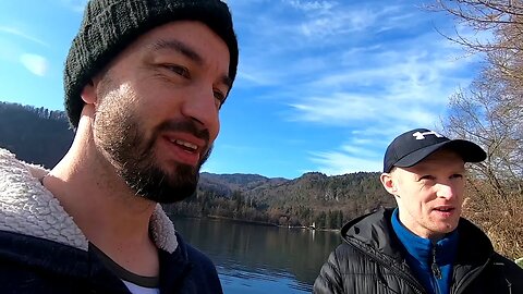 The boys at Lake Bled 🇸🇮