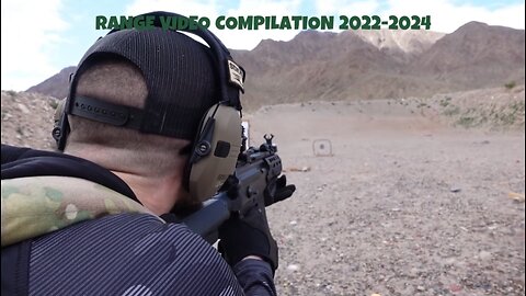 Shooting Lots of Guns at the Range Video Compilation