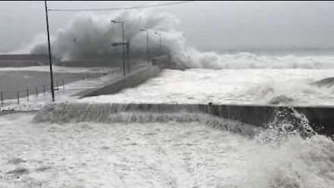 När orkanen Leslie kom till Madeira