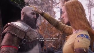 Kratos meets Faye in Dream/GOD OF WAR RAGNARÖK-(1080p60)