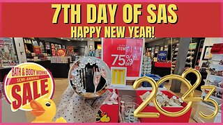 Bath & Bodyworks | 7TH DAY OF SAS | OFFICAL END DATE OF SAS? | 75 % OFF FINDS | #bathandbodyworks