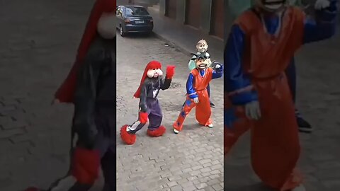 TOP TOP TOP, DANÇANDO FOFÃO, GOKU, BEN10 E O MÁSKARA NA CARRETA DA ALEGRIA TREM BALADA