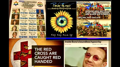 Disney Grooms Red Cross Launders Money Pink Floyd Supports Nazis U2 Bono One Exploits Global Poverty