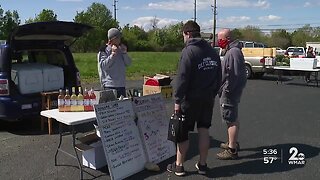 Brewery parking lot now turning into a market amid COVID-19 pandemic