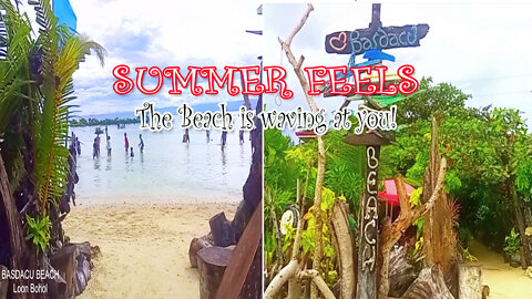 Summer Feels! The Beach is Waving at You @ Basdacu Beach, Loon Bohol Philippines 🏖🏊‍♂️🤽‍♀️