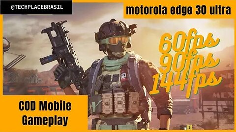 Edge 30 Ultra rodando COD Mobile