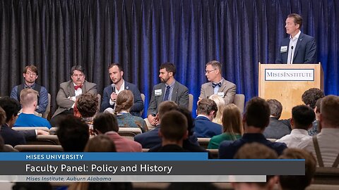 Faculty Panel: Policy and History