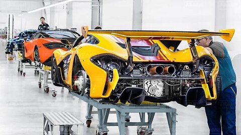 Tour of Super Advanced McLaren Factory Building Powerful Supercars by Hands