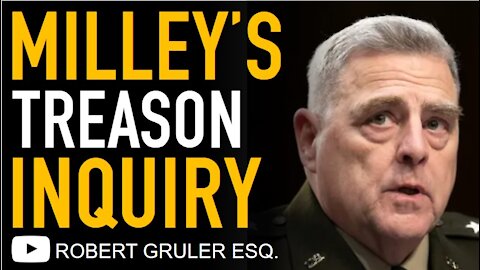 Gen. Milley’s Treason Inquisition Continues as Trump Sec. Def. Denies China Call Approval​